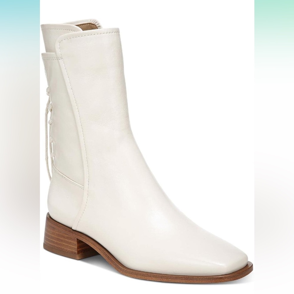 NEW- Sam Edelman Women’s Tana Leather Lace Up Bootie